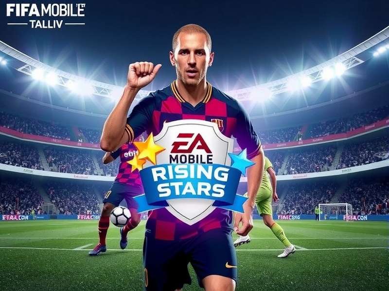 FIFA Mobile Rising Stars Official Artwork FIFA Mobile Rising Stars Game Cover